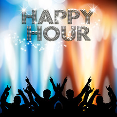 Happy Hour poster light eruptions