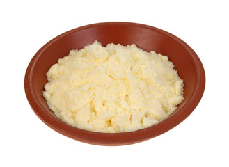 Dried imitation butter seasoning in a small bowl