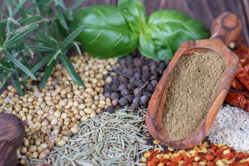 Different  spices