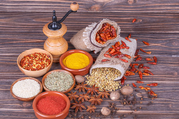 Different  spices