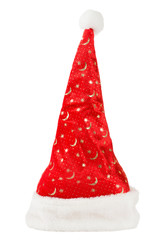 Christmas red hat with white fur