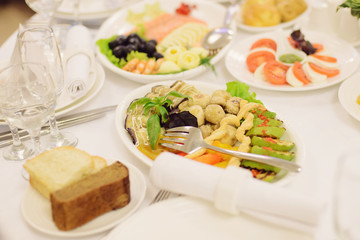 Vegetables and Mushrooms