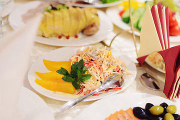 Colorful Salad with Mint