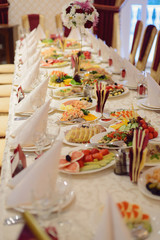 Decorated Festive Table