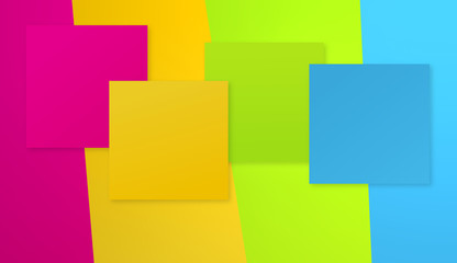 Full color abstract interaction