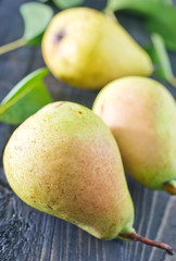 fresh pears