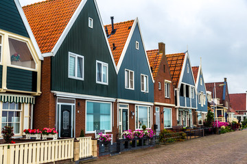 Traditional houses in Holland