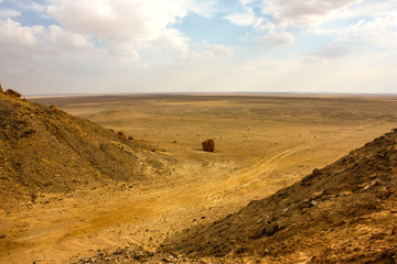 Egitto Deserto Sahara ingresso depressione di Bab el Qattara