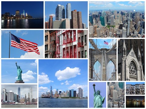 New York City - photo collage