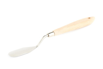Palette knife spatula isolated
