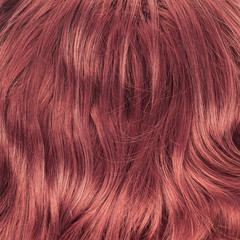 Hair fragment as a background composition