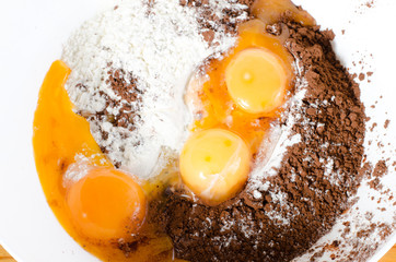 baking cake