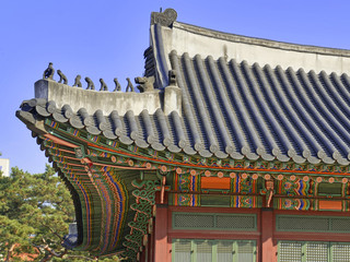 Deoksugung Palace in Downtown Seoul, Korea