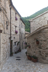 Piobbico (Marches), historic village