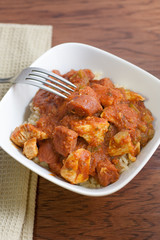 Jambalaya in a bowl