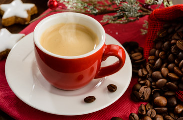 Espresso for Christmas breakfast