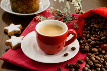Espresso for Christmas breakfast