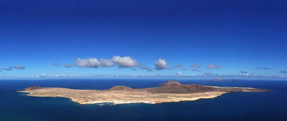 Zelfklevend Fotobehang Isla la Graciosa, island, Lanzarote © thomas721