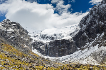 Fototapeta na wymiar Fjordland National Park, Southern Alps, New Zealand
