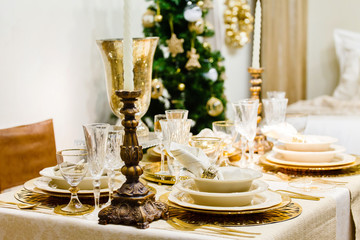 Christmas table