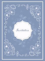 Stylish Vintage Invitation card