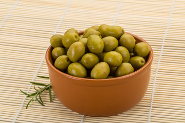 Green olives
