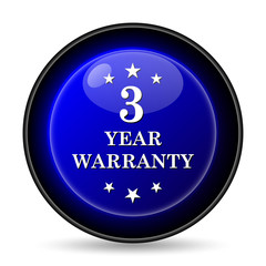 3 year warranty icon