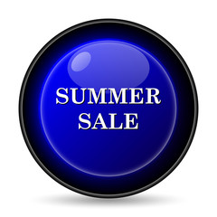 Summer sale icon