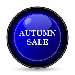 Autumn sale icon