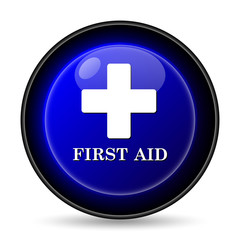 Obraz premium First aid icon
