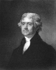 Thomas Jefferson - obrazy, fototapety, plakaty