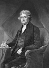 Thomas Jefferson - obrazy, fototapety, plakaty