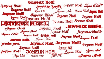 Joyeux Noël Multi - rouge