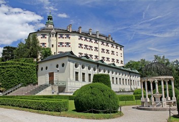 Ambras Castle - Innsbruck - obrazy, fototapety, plakaty