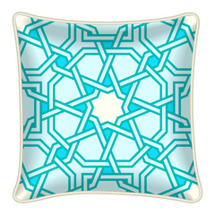 Decorative throw pillow