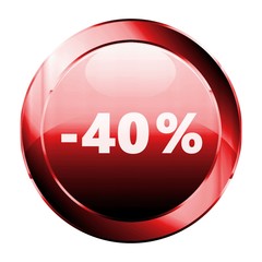 -40% Button