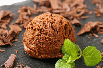 Chocolate ice cream