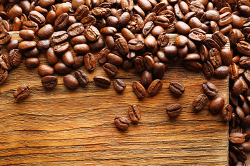 Coffee beans, close-up