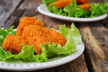 breaded chicken fillet