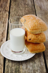 rustic breakfast