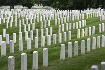 Fototapeta na wymiar Arlington National Cemetery, United States landmark