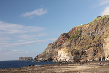 Fototapeta na wymiar Açores - Sao Miguel - Falaises de Ginetes
