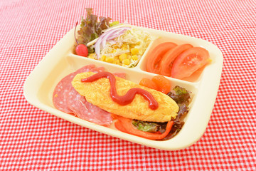 美味しそうな朝食