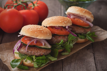 Mini hamburgers