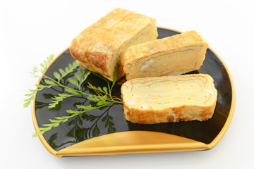 美味しそうなだし巻き卵
