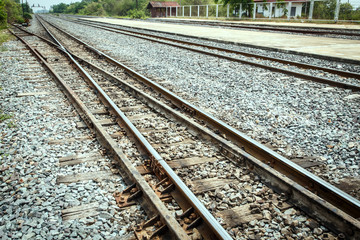 Obraz premium Railway in Thailand