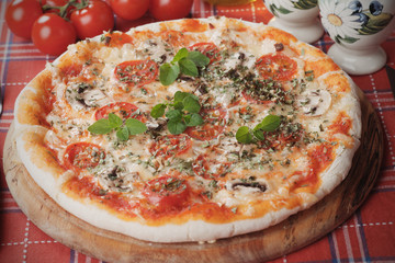 Funghi pizza