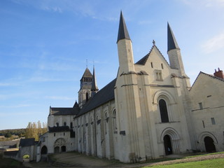 Fototapeta na wymiar Maine-et-Loire - Abbaye de Fontevraud