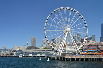 Obraz premium Nabrzeże Seattle