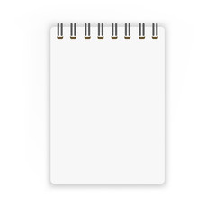 notepad vector